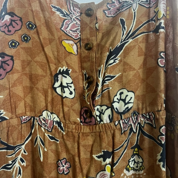 Sonoma floral Linen Summer Dress XXL - Picture 3 of 5